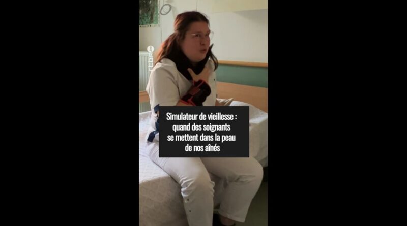 Simulateur de vieillissement : "Je ne verrai plus les personnes âgées de la même façon"