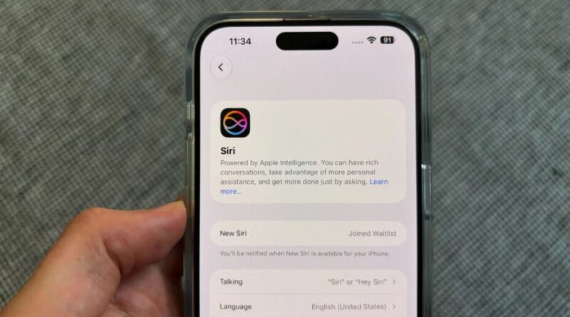 Siri AI n’arrive pas en France : testez-le sur iOS 27.