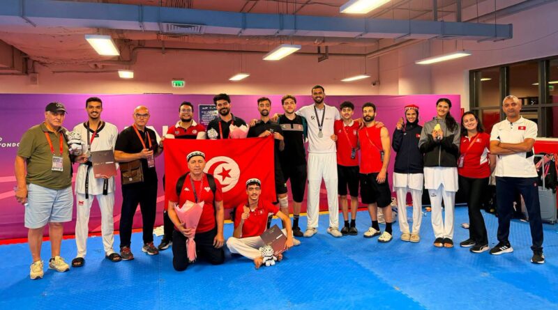 Taekwondo – Open d’Astana 2026 : six médailles pour la Tunisie