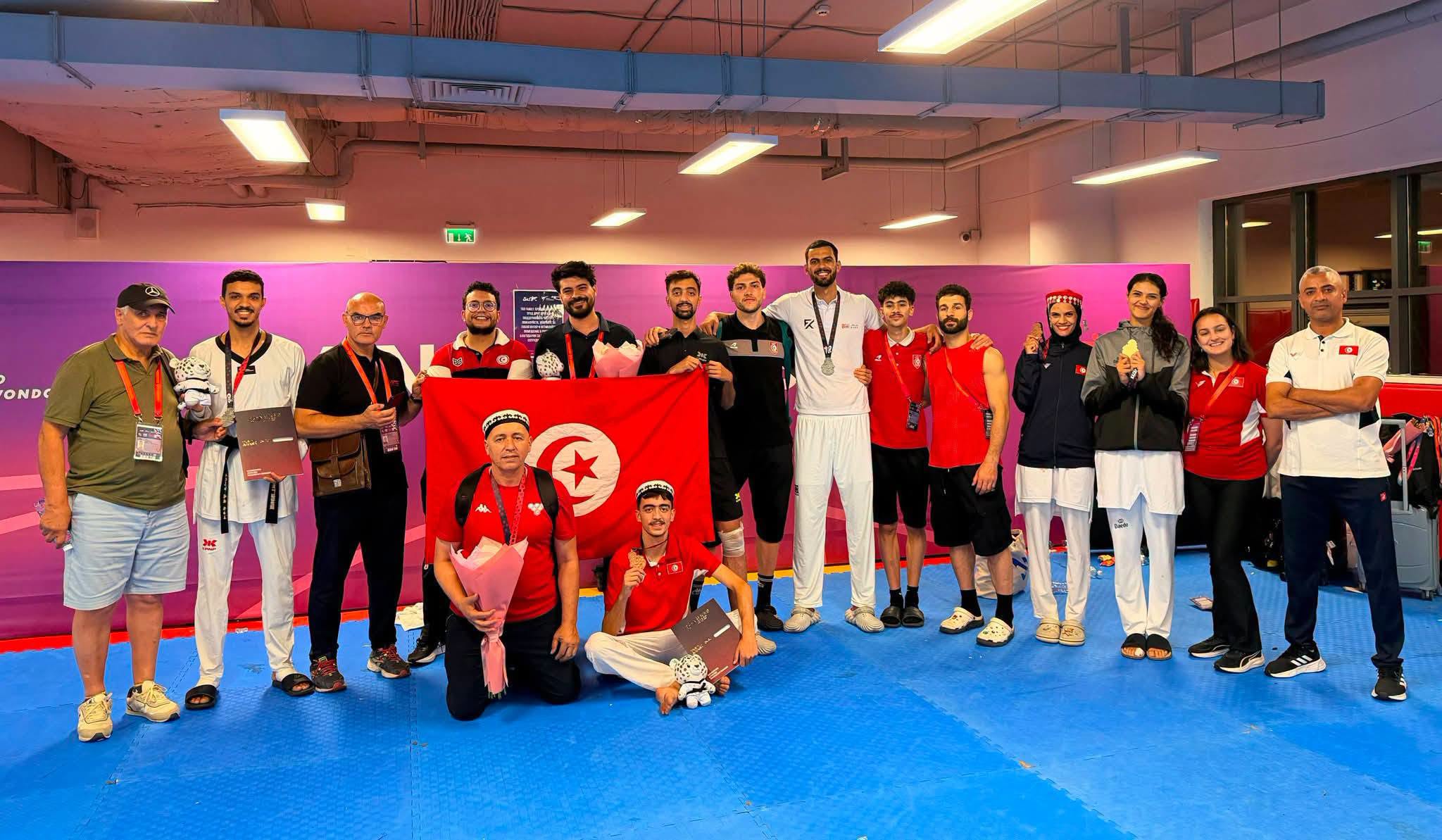 Taekwondo – Open d’Astana 2026 : six médailles pour la Tunisie