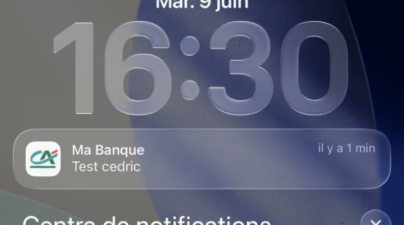 « Test cedric » : une erreur de développeur bloque l'application du Crédit Agricole