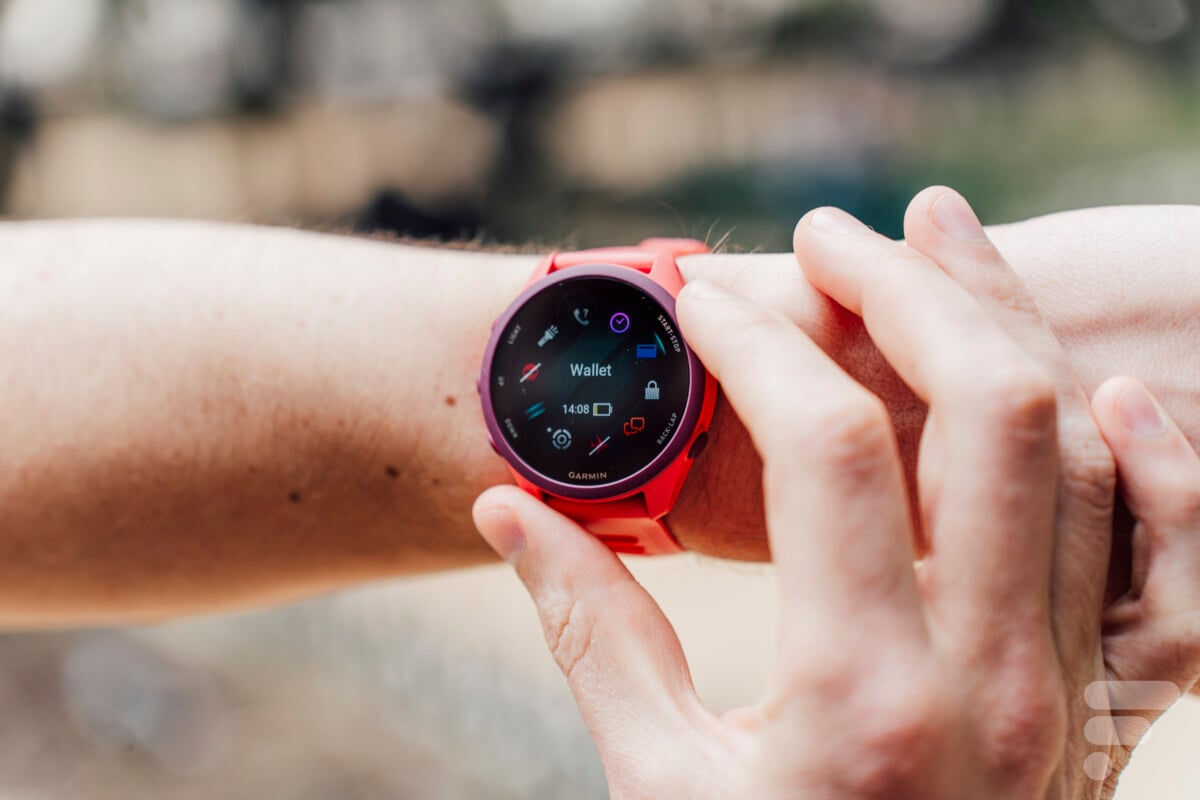 Garmin Pay sur la Garmin Forerunner 170