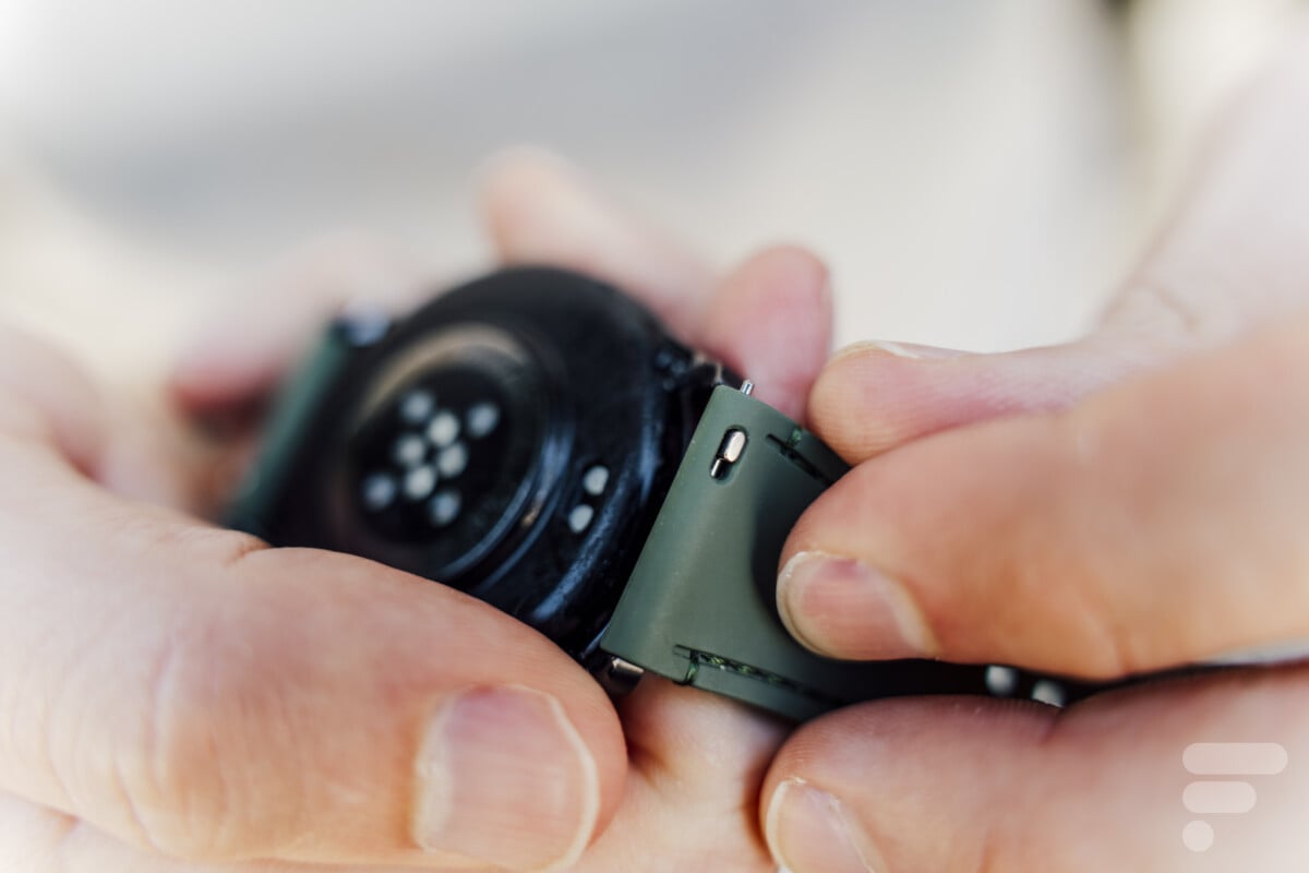 L'attache de bracelet de la Xiaomi Watch S5