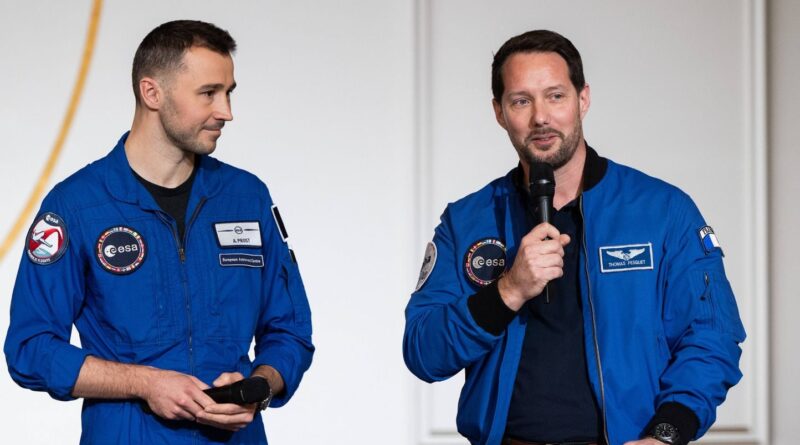 Thomas Pesquet et Arnaud Prost prévus en mission spatiale en 2027