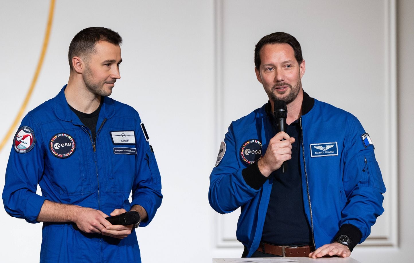 Thomas Pesquet et Arnaud Prost prévus en mission spatiale en 2027
