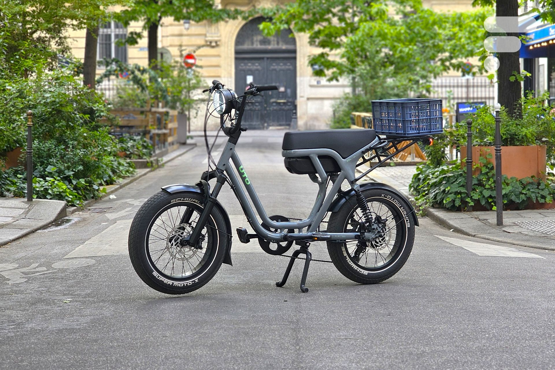 UTO OG200 test vélo cargo fatbike biplace électrique