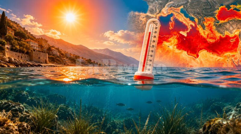 Une hausse précoce de la température de l'eau en Méditerranée inquiète.