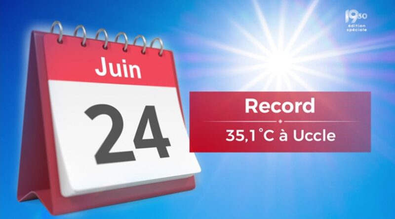 Vague de chaleur : record de 35,1°C dépassé après cinquante ans