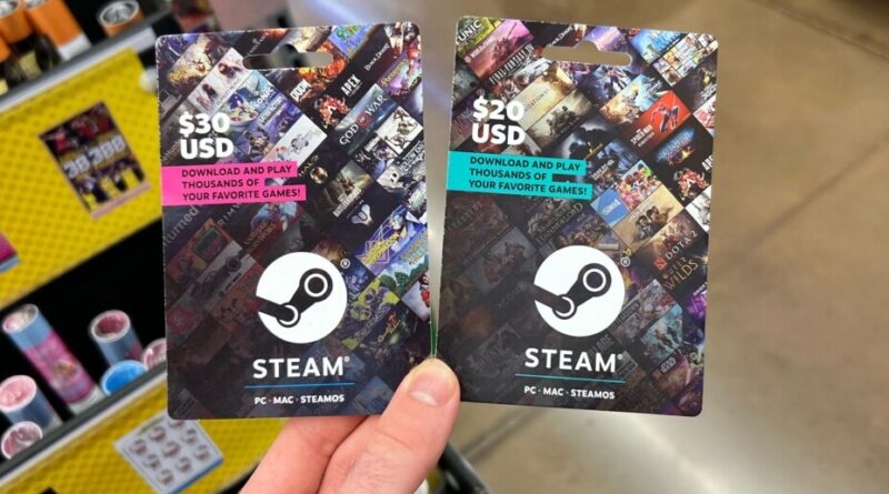 Valve annonce la fin imminente des cartes Steam physiques.