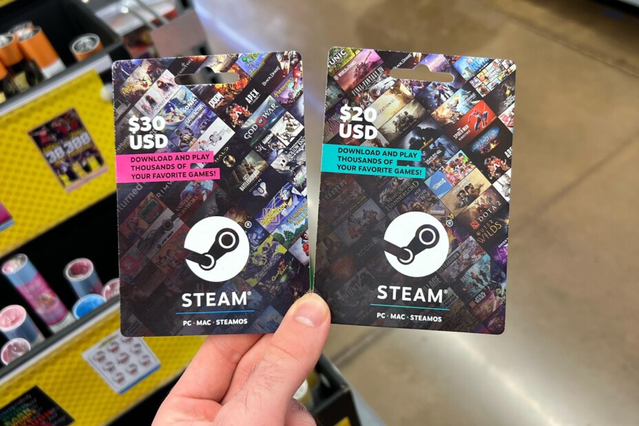 Valve annonce la fin imminente des cartes Steam physiques.