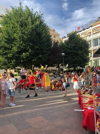 À Madrid, la passion des Espagnols pour la Roja est récompensée.