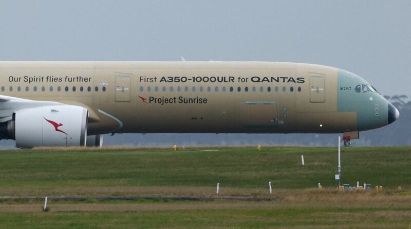 Airbus réussit un Toulouse-Melbourne en 19 heures, prépare vol commercial le plus long.