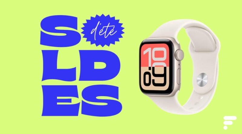 Amazon réduit le prix de l’Apple Watch SE 3 après les soldes.
