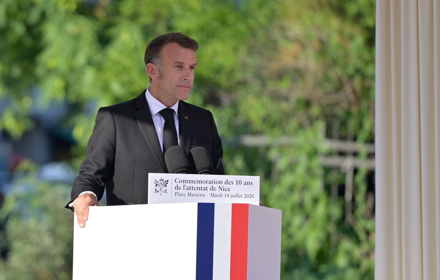 Attentat de Nice : Macron rend hommage aux victimes « Pour toujours »