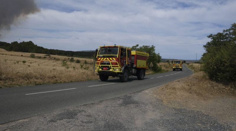 Aude : Incendie majeur, 700 hectares brûlés au nord de Narbonne