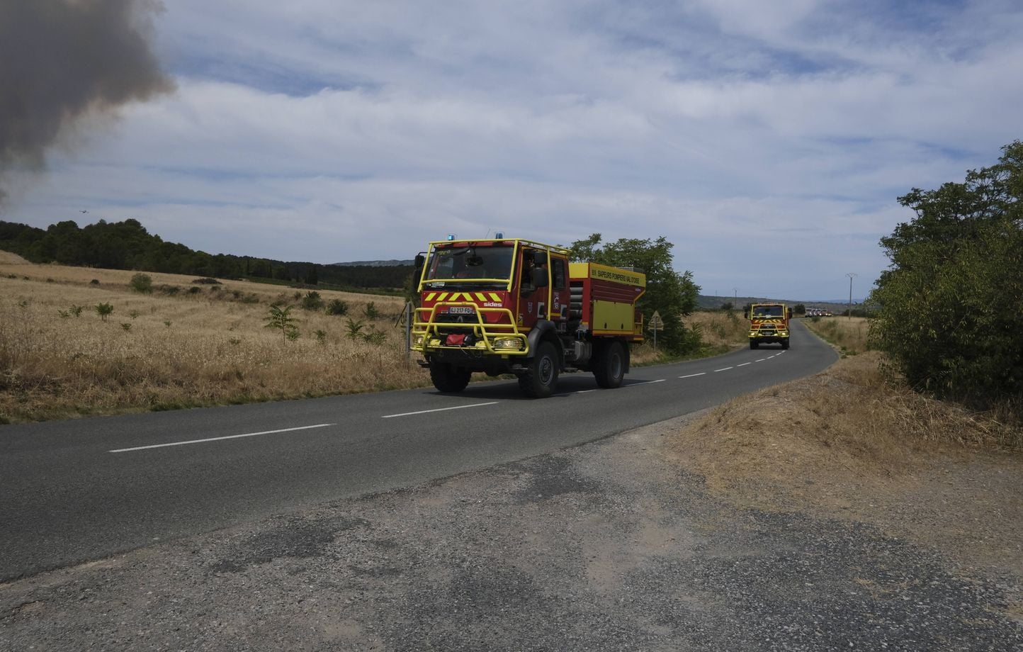 Aude : Incendie majeur, 700 hectares brûlés au nord de Narbonne
