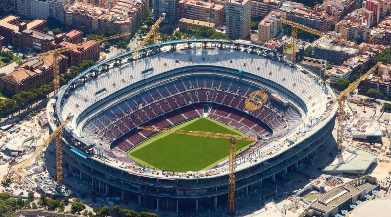 Barcelone : Mort d'un ouvrier sur le chantier du Camp Nou, enquête ouverte