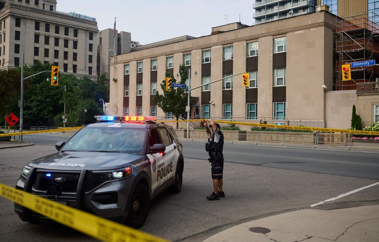 Canada : Le consulat américain à Toronto de nouveau ciblé par des tirs