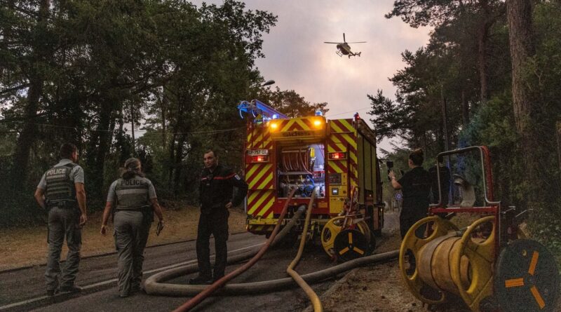 Canicule et incendies : La France en alerte, orages arrivent.