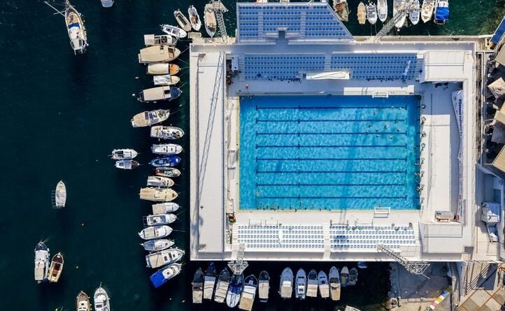 Canicule : Les plus belles photos de piscines vues du ciel