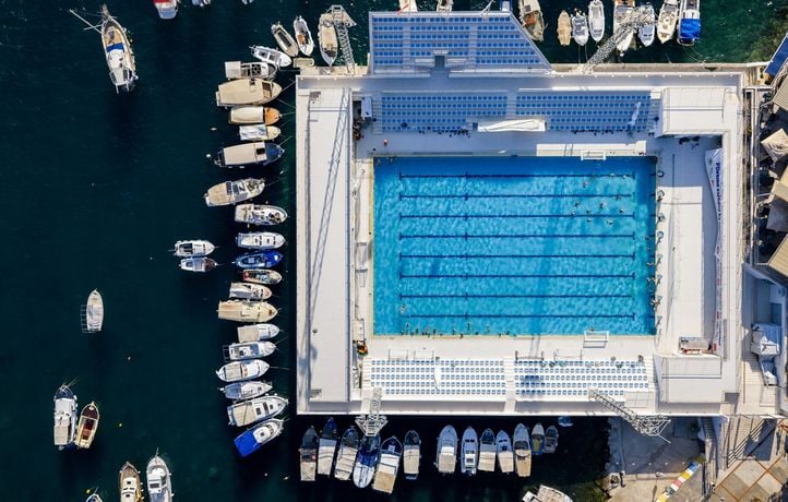Canicule : Les plus belles photos de piscines vues du ciel