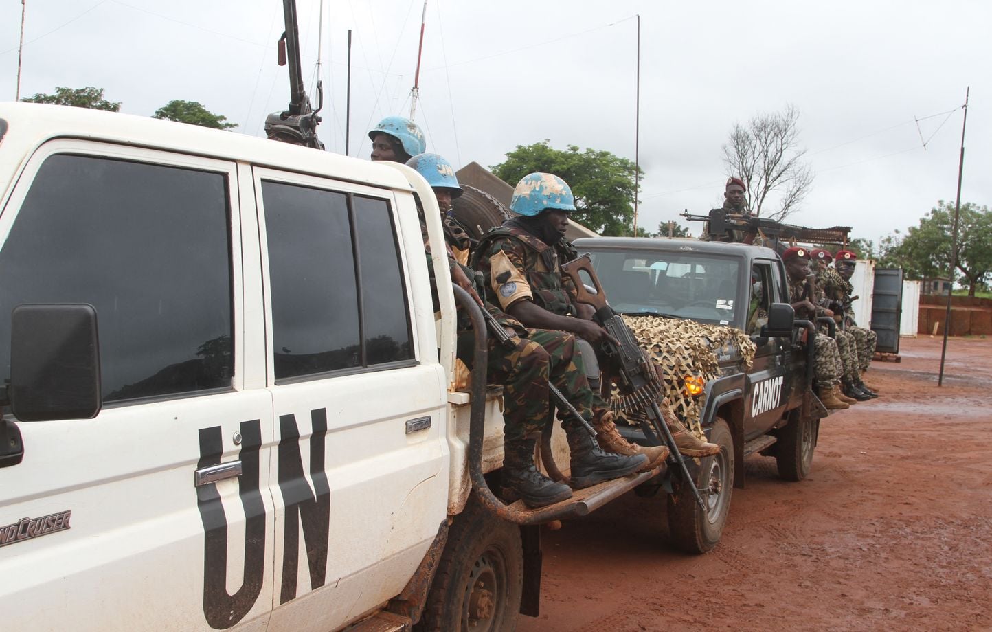 Centrafrique : Blessures chez des Casques bleus près de la frontière soudanaise