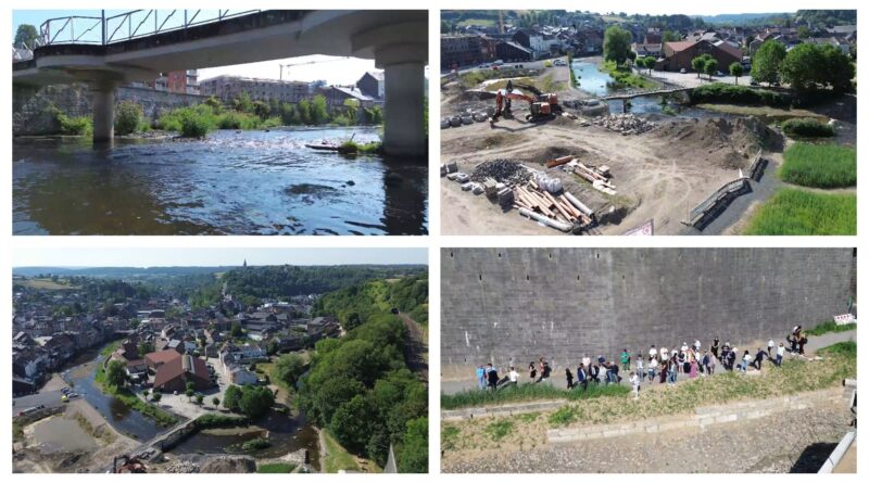 Cinq ans après les inondations, commémoration dans les communes liégeoises.