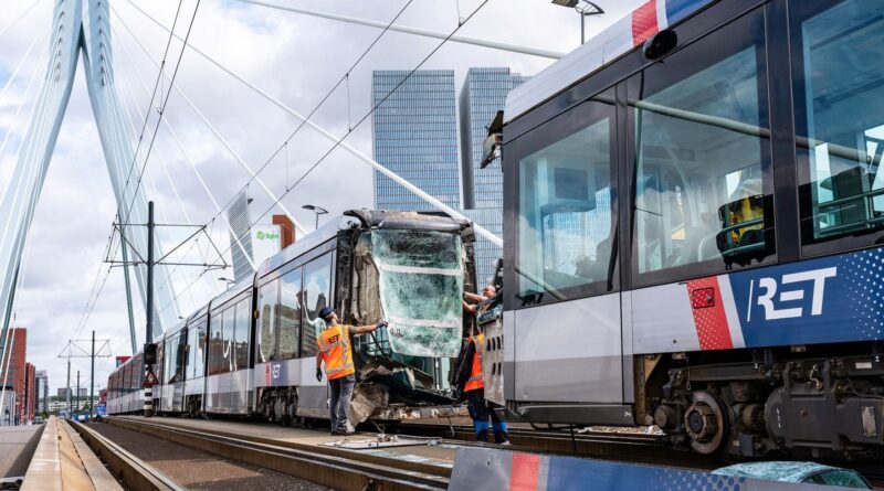 Collision de trams à Rotterdam : 15 blessés aux Pays-Bas