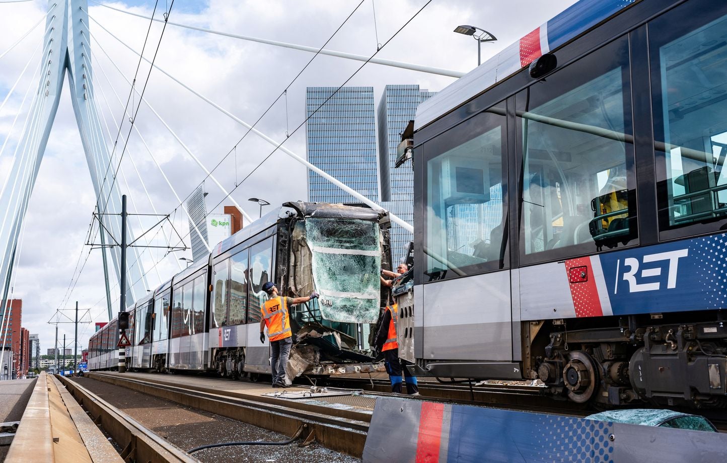 Collision de trams à Rotterdam : 15 blessés aux Pays-Bas