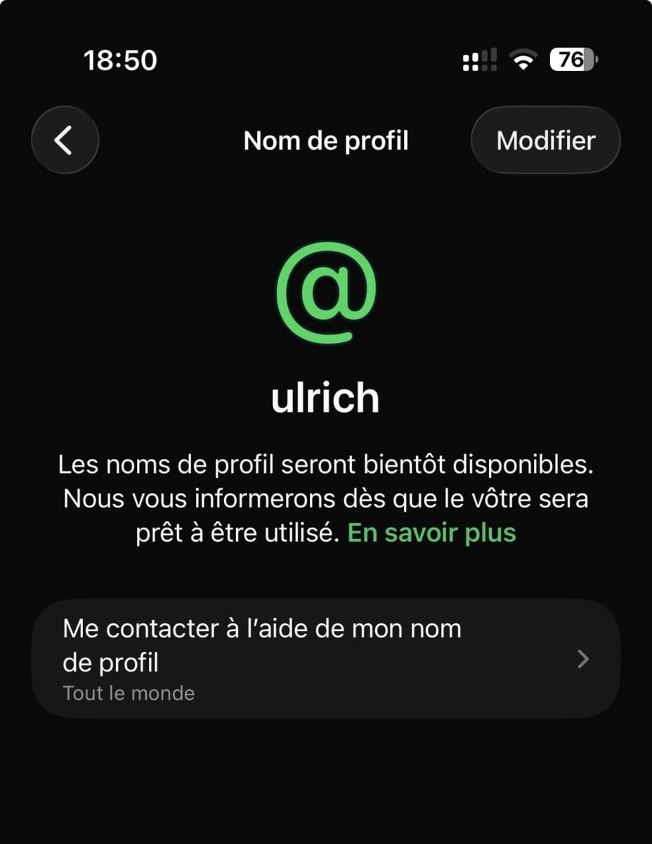 Comment empêcher l'utilisation de votre pseudo WhatsApp dès maintenant
