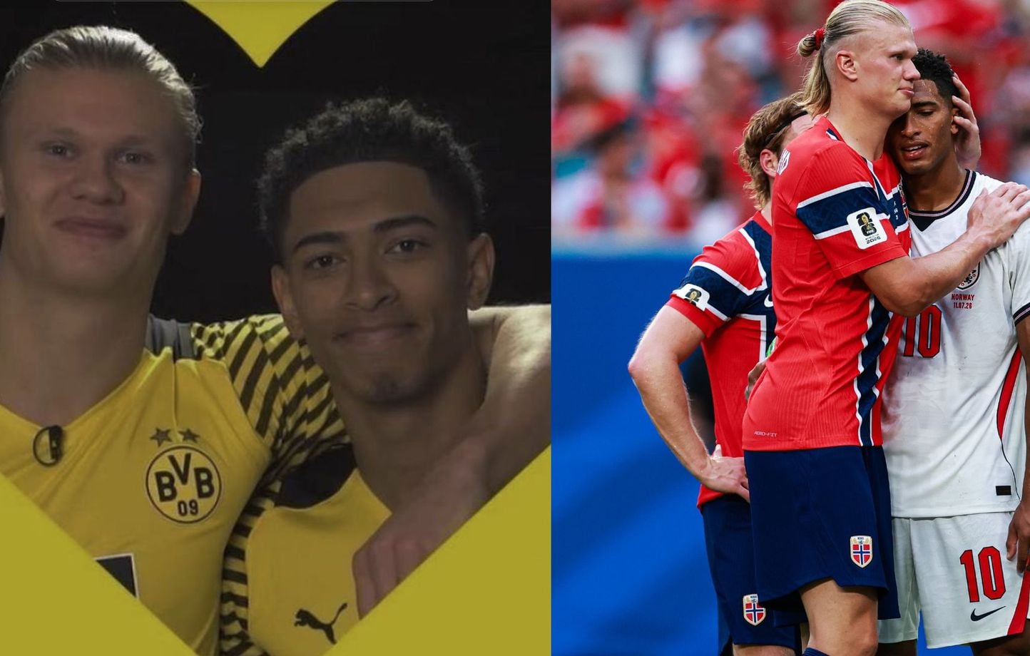 Coupe du monde 2026 : La « bromance » entre Haaland et Bellingham enflamme les réseaux sociaux.