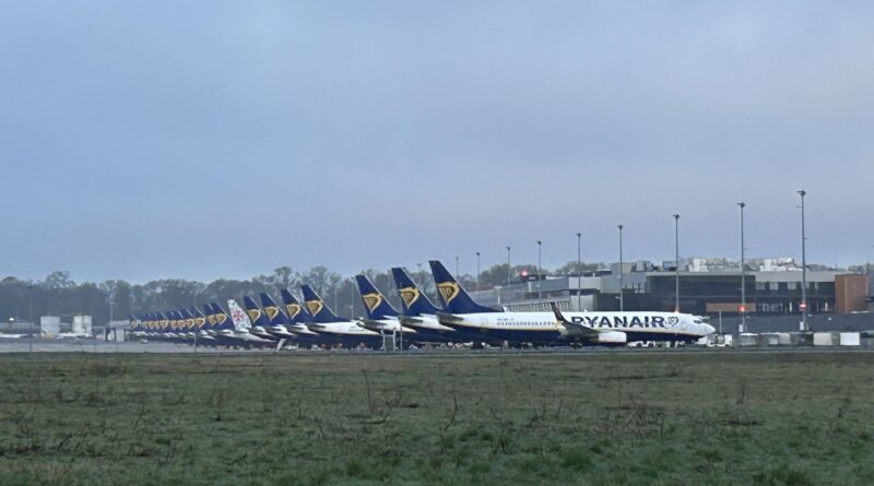 Dans 2 ans, l'aéroport de Charleroi ne sera pas opérationnel plusieurs mois.