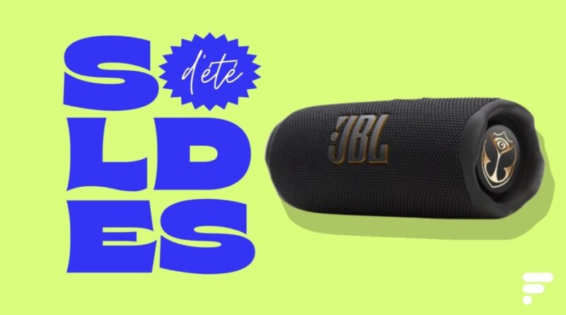 Darty soldes : JBL Flip 7 édition Tomorrowland à -33 % cet été.