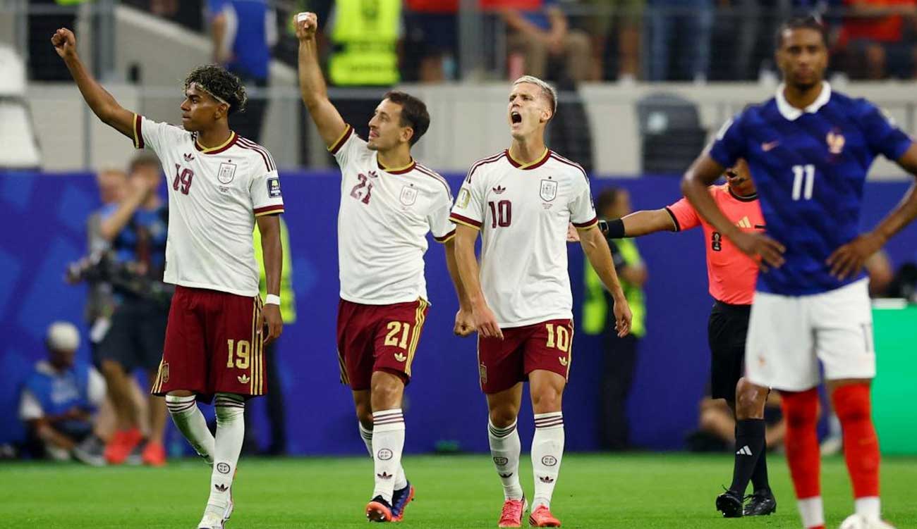 Demi-finale: La France ne résiste pas à l'Espagne flamboyante