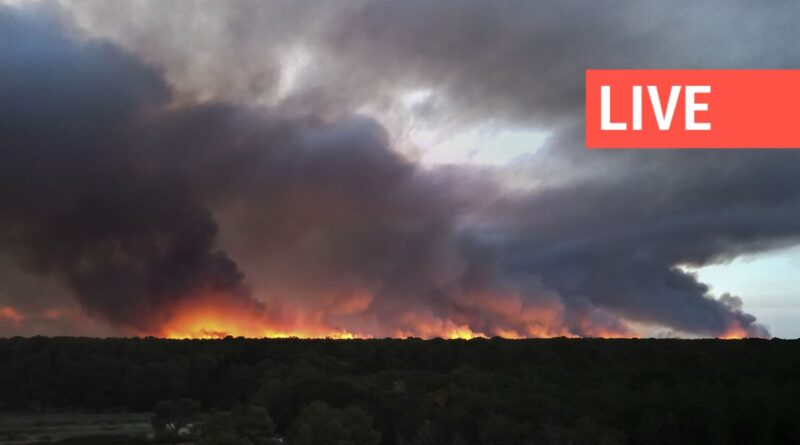 Direct – Incendies majeurs : France, Espagne, Portugal et Italie en lutte dans le sud de l'Europe