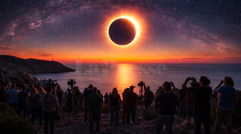 Éclipse solaire : Le 12 août, le soleil s’offre en spectacle