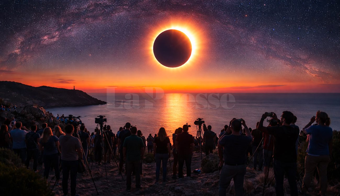 Éclipse solaire : Le 12 août, le soleil s’offre en spectacle