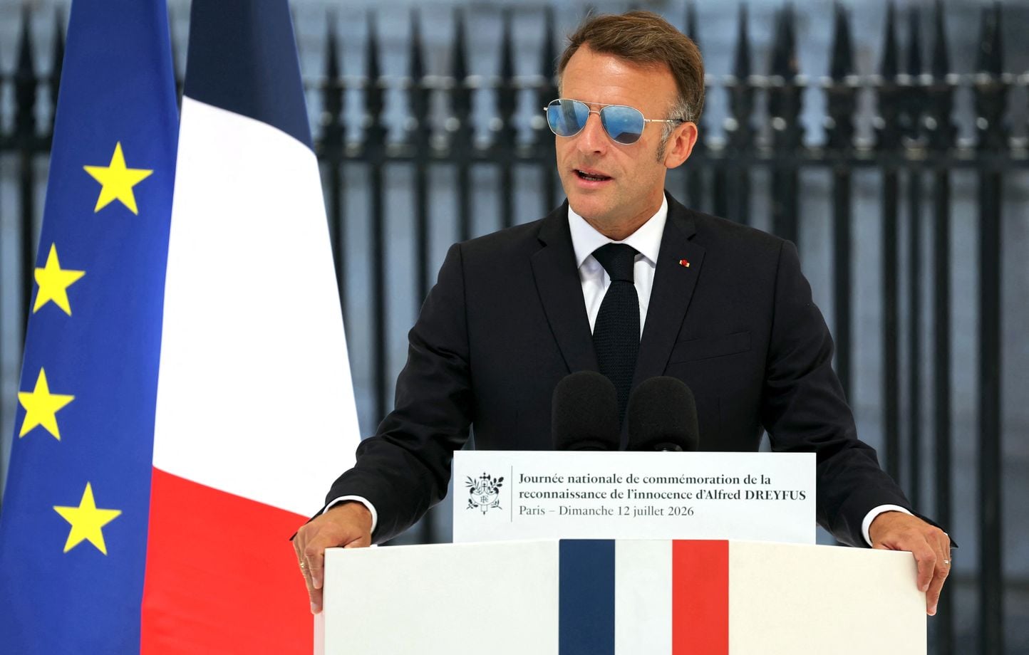 Emmanuel Macron appelle à la vigilance contre l'« odieux antisémitisme »