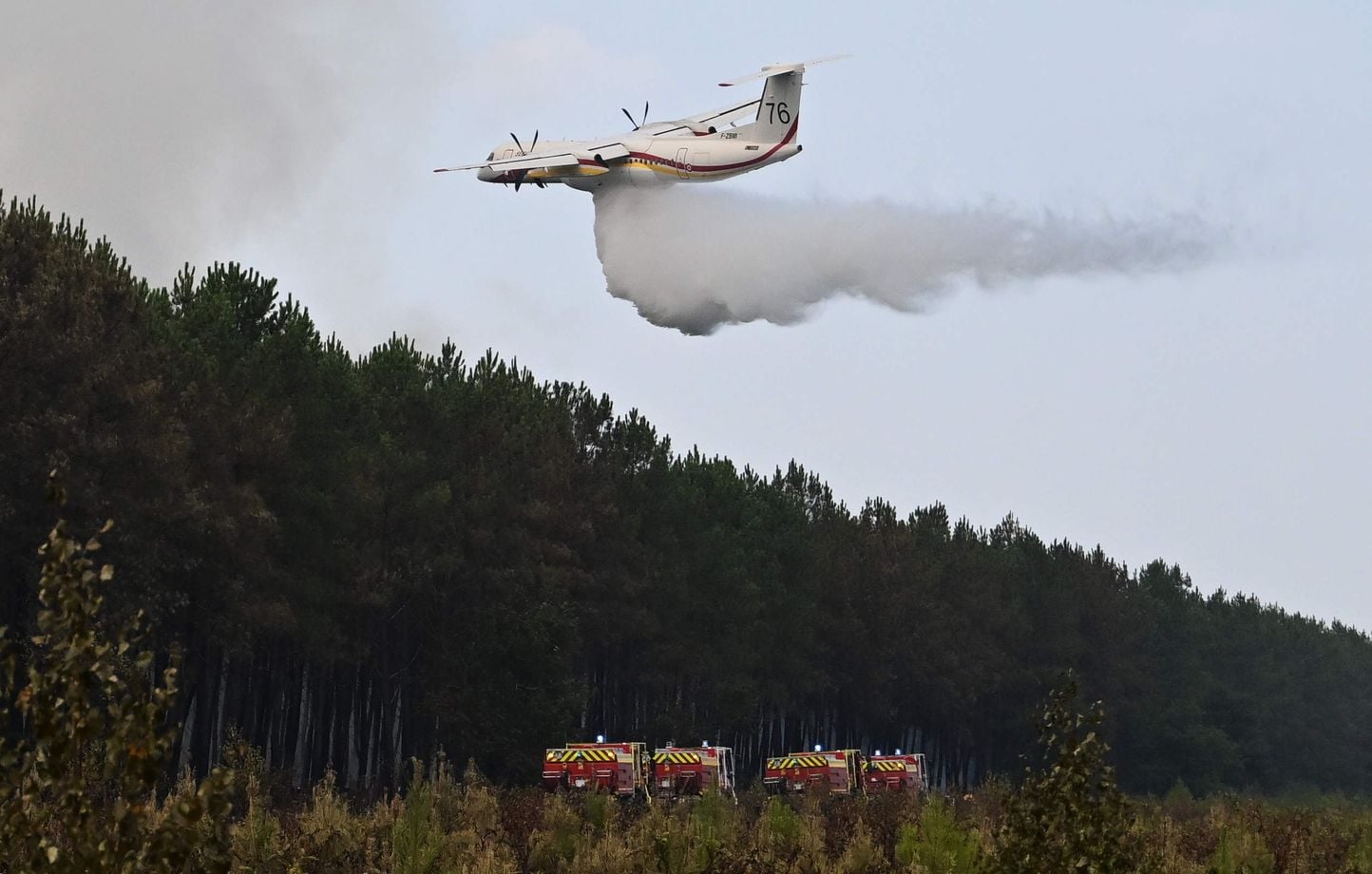 EN DIRECT Incendies : La canicule de retour inquiète pour les feux dans le Sud-Ouest…