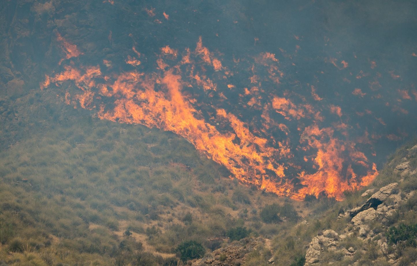 Espagne : Incendie à 100 km de Madrid, 12 000 hectares brûlés