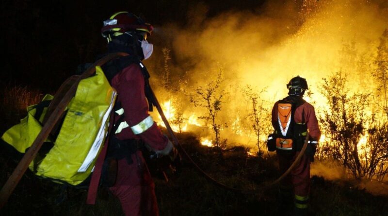 Espagne : Incendie géant au nord de Madrid, évacuations et « Boules de feu »