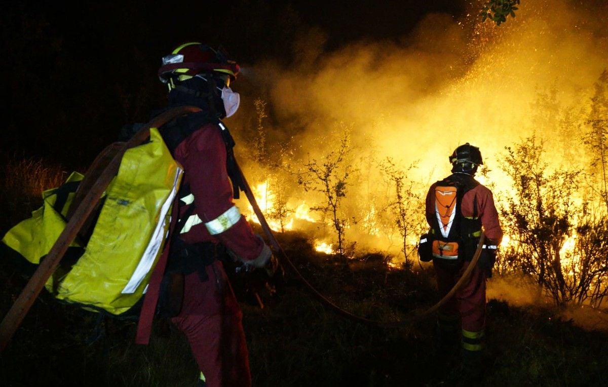 Espagne : Incendie géant au nord de Madrid, évacuations et « Boules de feu »