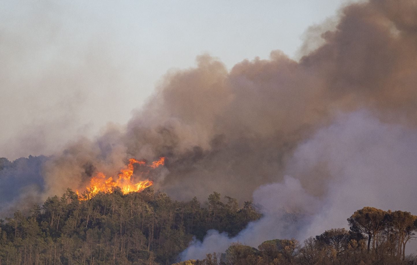 Espagne : Incendie près de la Costa Brava a détruit 2.200 hectares.