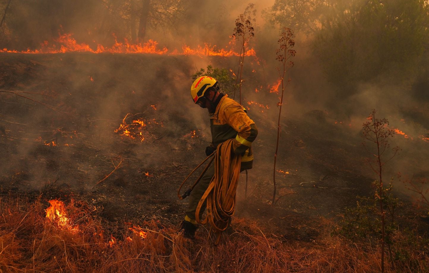 Espagne : Les incendies près de Madrid n'ont pas progressé rapidement.
