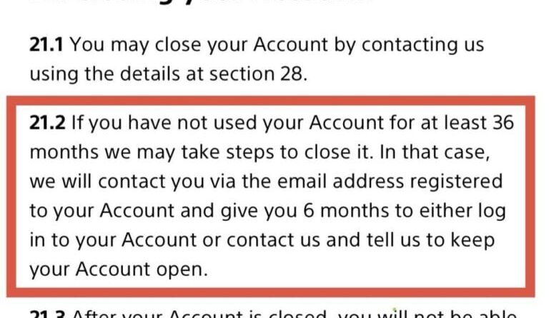 Fermeture des comptes PlayStation inactifs après 3 ans : panique injustifiée autour de Sony