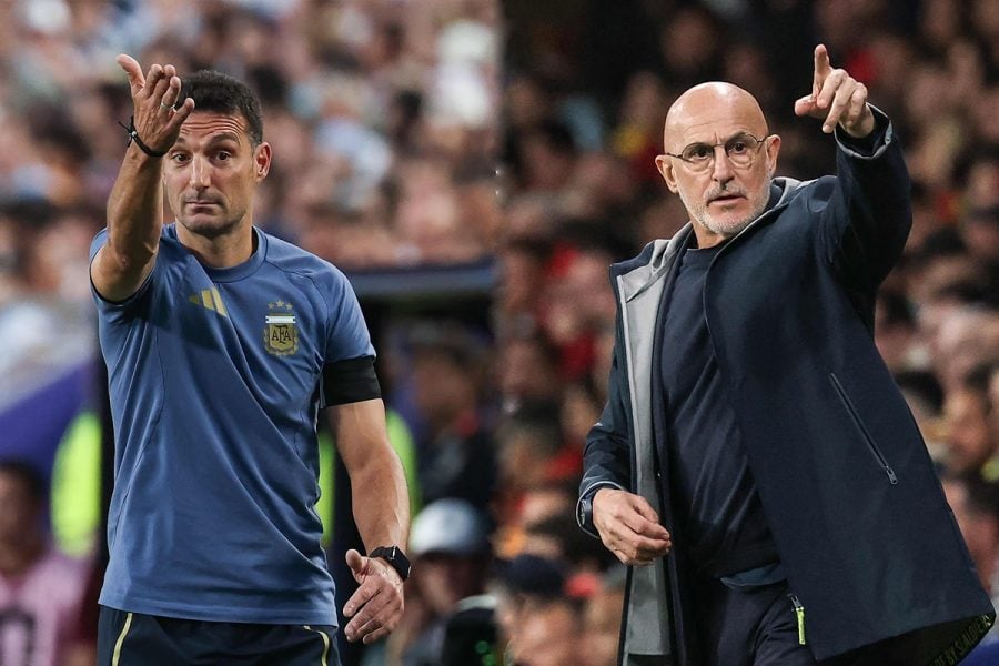 Finale Argentine-Espagne : De la Fuente et Scaloni, stratèges opposés