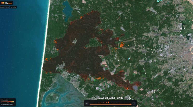 Flamap : le créateur de CovidTracker dévoile une carte des feux de forêt en temps réel
