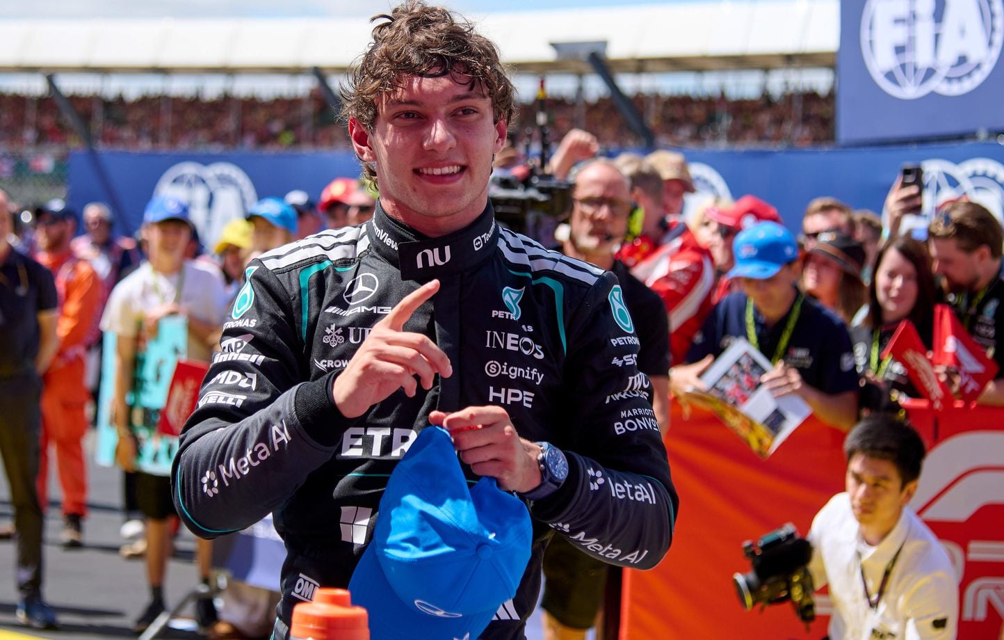 Formule 1 : Antonelli (Mercedes) remporte la course sprint au GP de Grande-Bretagne
