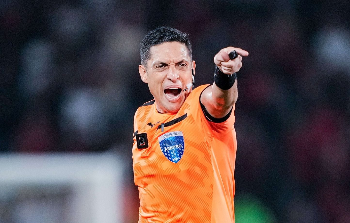 France - Angleterre : Jesus Valenzuela, arbitre vénézuélien de la petite finale.