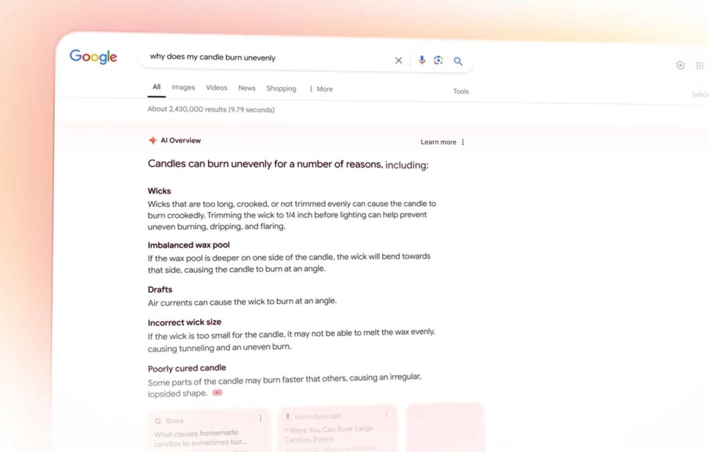 Google Overviews : impact sur nos recherches Internet expliqué.
